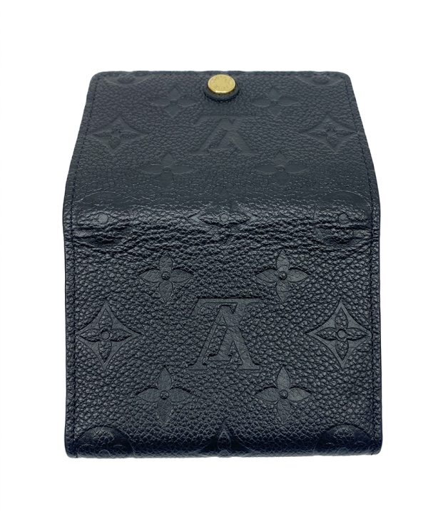 imgrc0092552417 LOUIS VUITTON Anvelop Carte de Visite Card Case Empreinte Noir Black