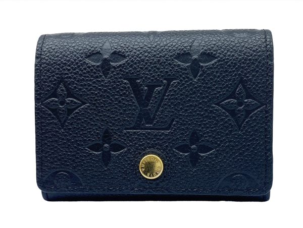 imgrc0092552834 LOUIS VUITTON Anvelop Carte de Visite Card Case Empreinte Noir Black