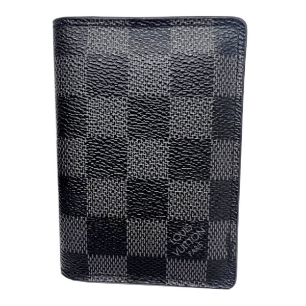 imgrc0092607334 LOUIS VUITTON Organizer de Poche Damier Graphite Black