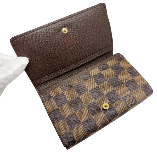 imgrc0092611118 LOUIS VUITTON Portefeuille Tresor Damier Ebene