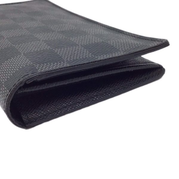 imgrc0092678661 LOUIS VUITTON Portefeuille Brazza Long Wallet Damier Graphite