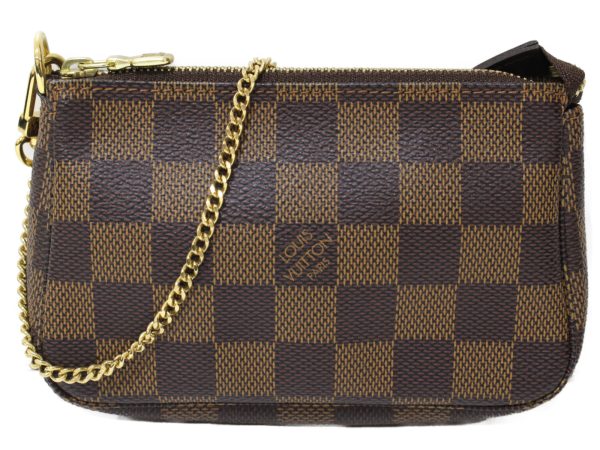 imgrc0092758230 Louis Vuitton Mini Pochette Accessoire Pouch Brown