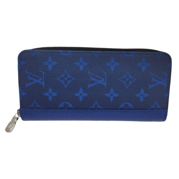 imgrc0092795607 LOUIS VUITTON Zippy Wallet Vertical Long Wallet Taigarama Blue