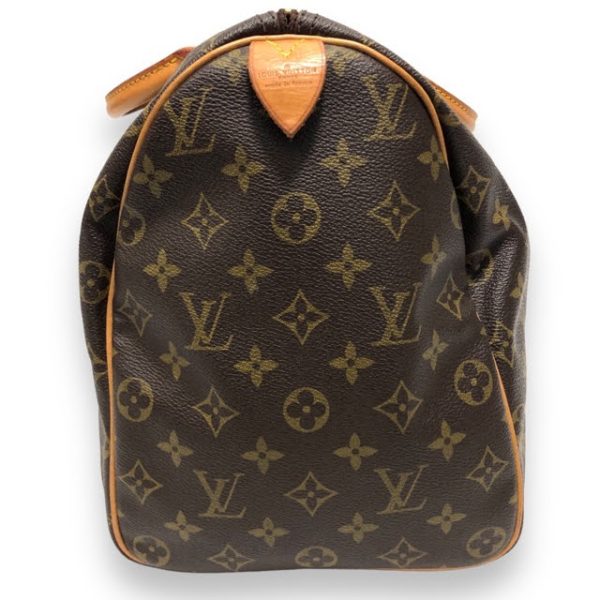 imgrc0093040489 Louis Vuitton Monogram Speedy 40 Mini Boston Bag Canvas Brown