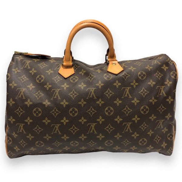 imgrc0093040491 Louis Vuitton Monogram Speedy 40 Mini Boston Bag Canvas Brown