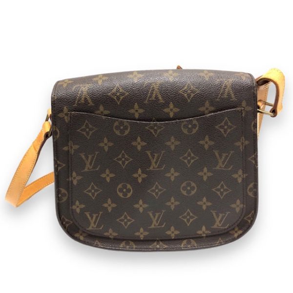 imgrc0093040893 Louis Vuitton Monogram Saint Cloud Shoulder Bag Canvas Brown