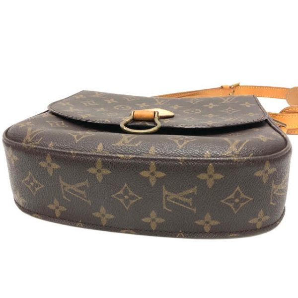 imgrc0093040895 Louis Vuitton Monogram Saint Cloud Shoulder Bag Canvas Brown