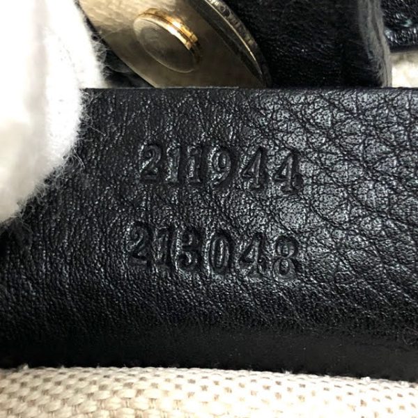 imgrc0093059640 Gucci Leather Handbag Sookie Black