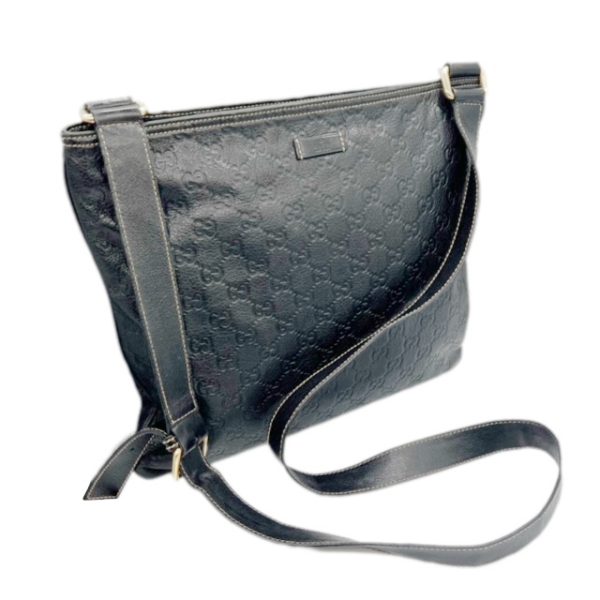 created by Background Eraser GUCCI GG Shima Crossbody Shoulder Bag Dark Brown