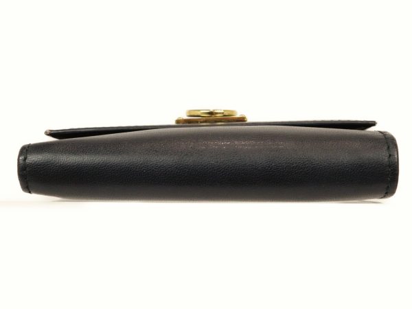 imgrc0093109680 Salvatore Ferragamo Gancini Wallet Black Leather