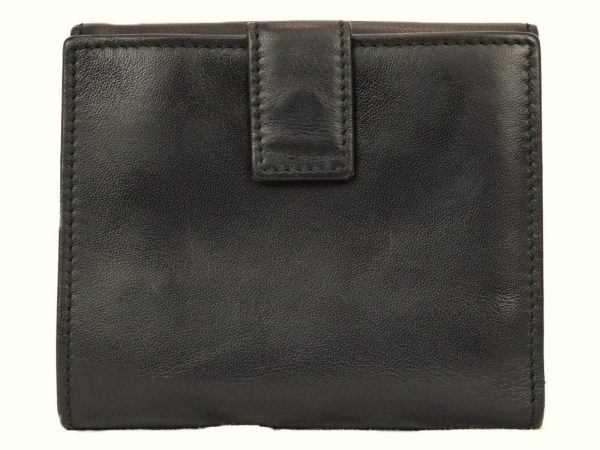 imgrc0093109697 Salvatore Ferragamo Gancini Wallet Black Leather