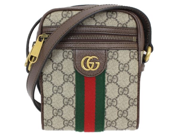 imgrc0093137885 Gucci Ophidia GG Shoulder Bag Supreme Beige Brown