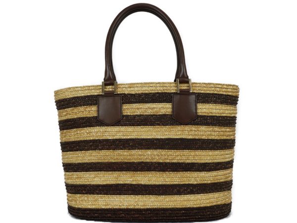 imgrc0093255789 Fendi Tote Pecan Basket Bag Straw Brown