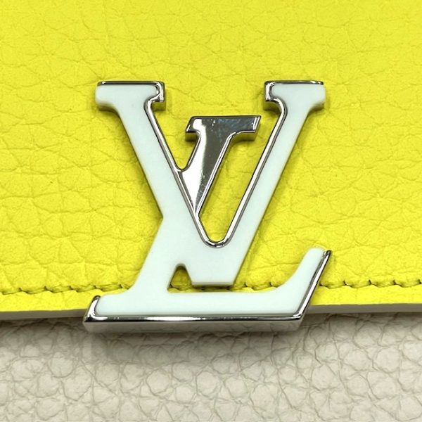 imgrc0093429453 LOUIS VUITTON Portefeuille Capucines XS Jaune Fluot Coquine Yellow