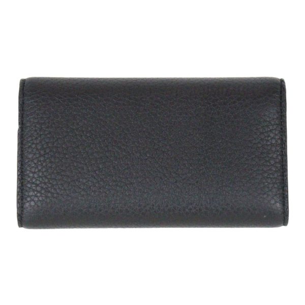 imgrc0093443555 Loewe 6 Key Case Leather Black