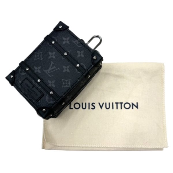 created by Background Eraser LOUIS VUITTON Portocle Backpack Trunk Monogram Eclipse