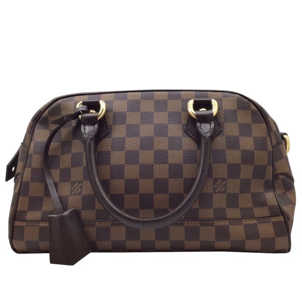 imgrc0093471709 LOUIS VUITTON Duomo Handbag Damier Brown