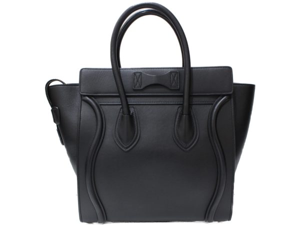 imgrc0093702931 Celine Luggage Micro Shopper Smooth Calf Black