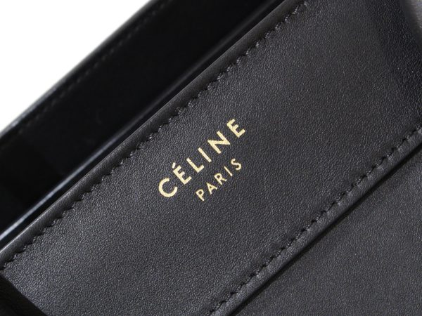 imgrc0093702936 Celine Luggage Micro Shopper Smooth Calf Black