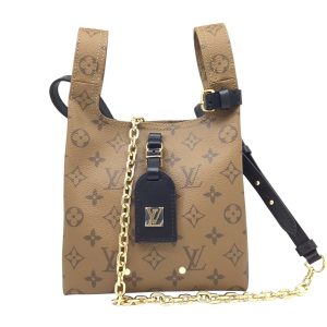 imgrc0093895275 Louis Vuitton Anton Taiga Blue Tote Shoulder Bag