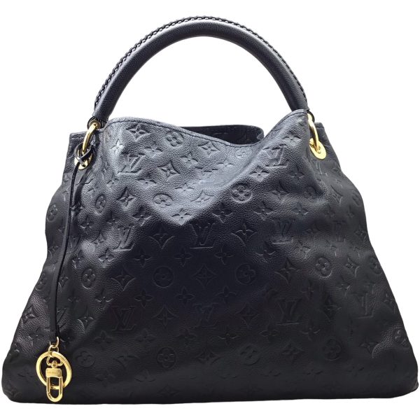 imgrc0093957721 LOUIS VUITTON Artsy MM Handbag Monogram Empreinte Navy