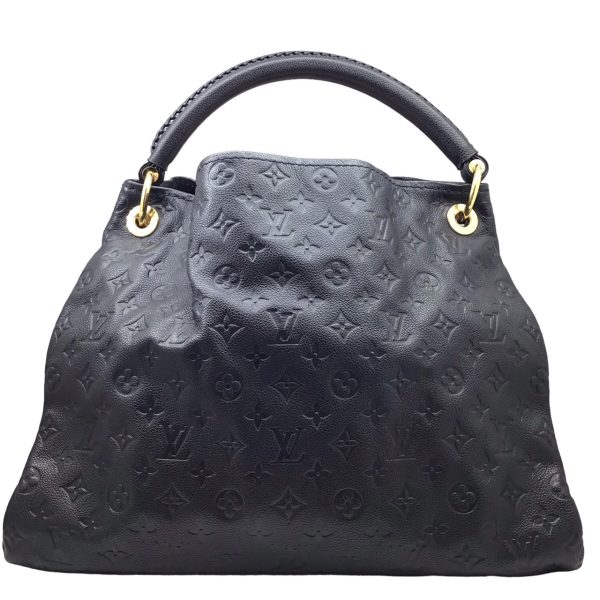 imgrc0093957722 LOUIS VUITTON Artsy MM Handbag Monogram Empreinte Navy