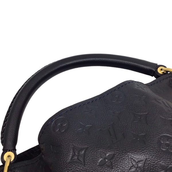 imgrc0093957728 LOUIS VUITTON Artsy MM Handbag Monogram Empreinte Navy