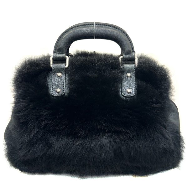 imgrc0094128155 CHANEL Cocomark Handbag Fur Dark Green