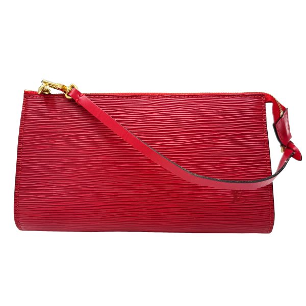 imgrc0094137803 LOUIS VUITTON Pochette Accessory Epi Red