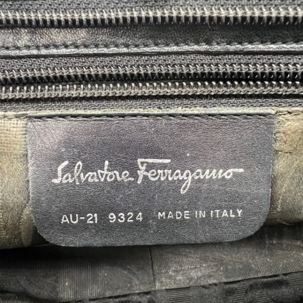 imgrc0094177850 Salvatore Ferragamo Vera Chain Handbag Black