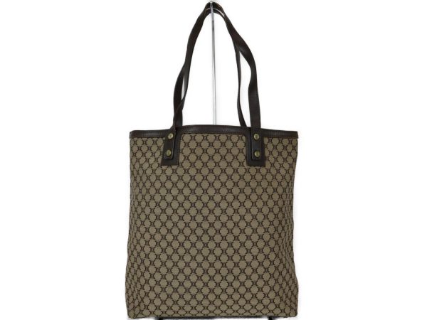 imgrc0094285862 Celine Celine Tote Bag Macadam Pattern Brown