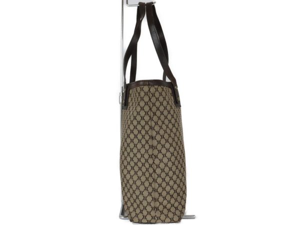 imgrc0094285864 Celine Celine Tote Bag Macadam Pattern Brown