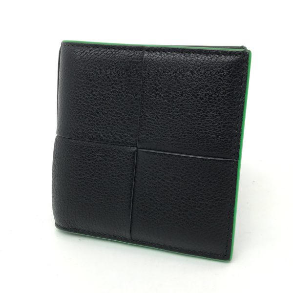 imgrc0094475166 Bottega Veneta Slim Bifold Wallet Black