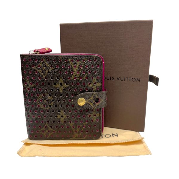 imgrc0094481614 LOUIS VUITTON Compact Zip Bifold Wallet Monogram Perfot Fuchsia