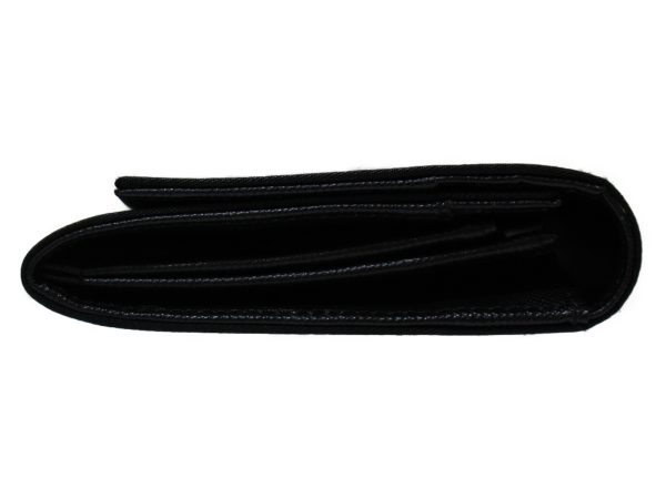 imgrc0094523731 Prada Nylon Long Wallet Black