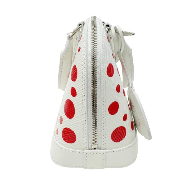 imgrc0094526280 LOUIS VUITTON Alma BB Shoulder Bag Epi White Red