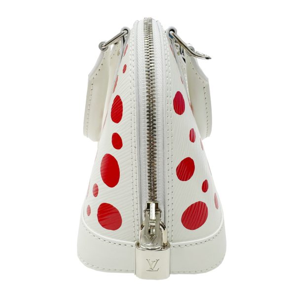 imgrc0094526281 LOUIS VUITTON Alma BB Shoulder Bag Epi White Red