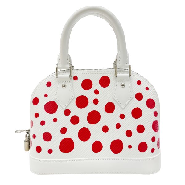 imgrc0094526282 LOUIS VUITTON Alma BB Shoulder Bag Epi White Red