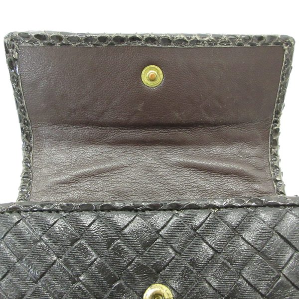 imgrc0094554646 Bottega Veneta Bifold Wallet Intrecciato Black