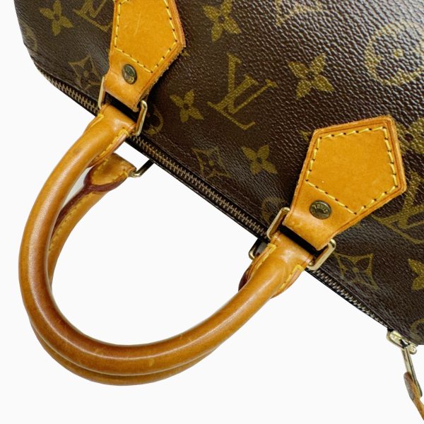 imgrc0094632465 Louis Vuitton Speedy 25 Boston Bag Monogram Canvas Brown