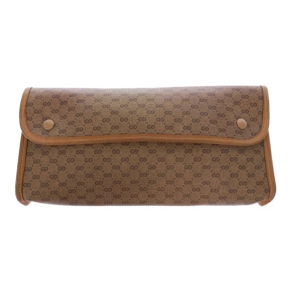 imgrc0094762094 Gucci Micro GG Mini Clutch Bag Brown