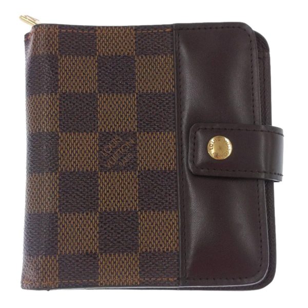 imgrc0094769603 Louis Vuitton Damier Compact Zip Wallet Bifold