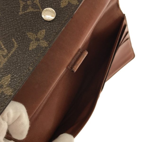 imgrc0094771391 Louis Vuitton Portefeuille International Monogram Long Wallet Brown