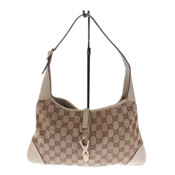 imgrc0094774531 Gucci GG Canvas Shoulder Bag Brown