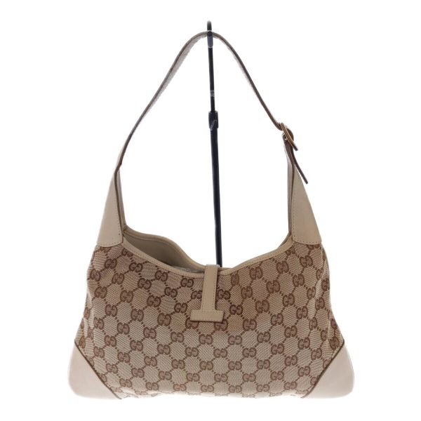 imgrc0094774533 Gucci GG Canvas Shoulder Bag Brown