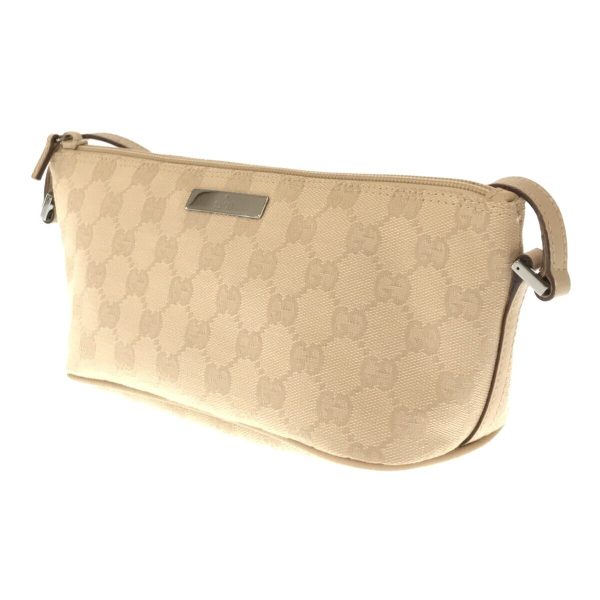 imgrc0094778872 Gucci GG Canvas Accessory Pouch Brown