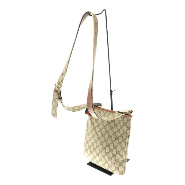 imgrc0094779128 Gucci GG Supreme Shoulder Bag Beige Brown