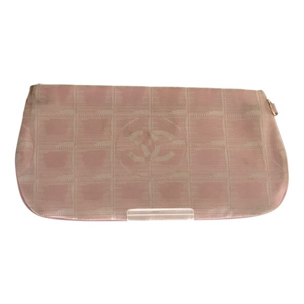 imgrc0094804642 Chanel New Travel Line Pouch Pink Nylon