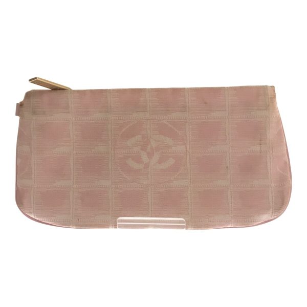 imgrc0094804643 Chanel New Travel Line Pouch Pink Nylon