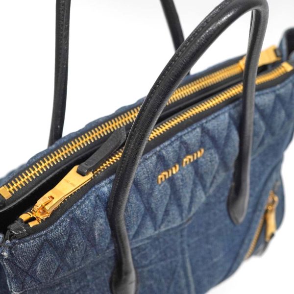 imgrc0094805415 Miu Miu RN1031 2WAY bag denim